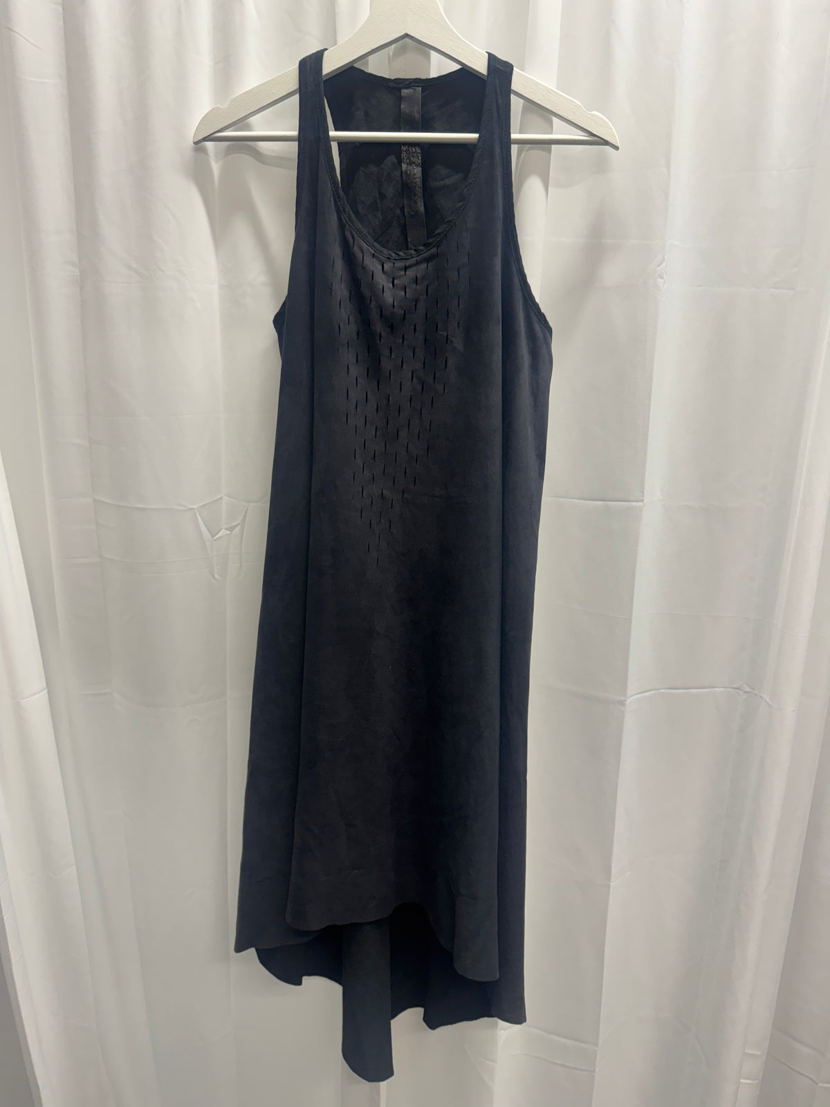 Isaac Sellam Experience Perforated Leather Dress