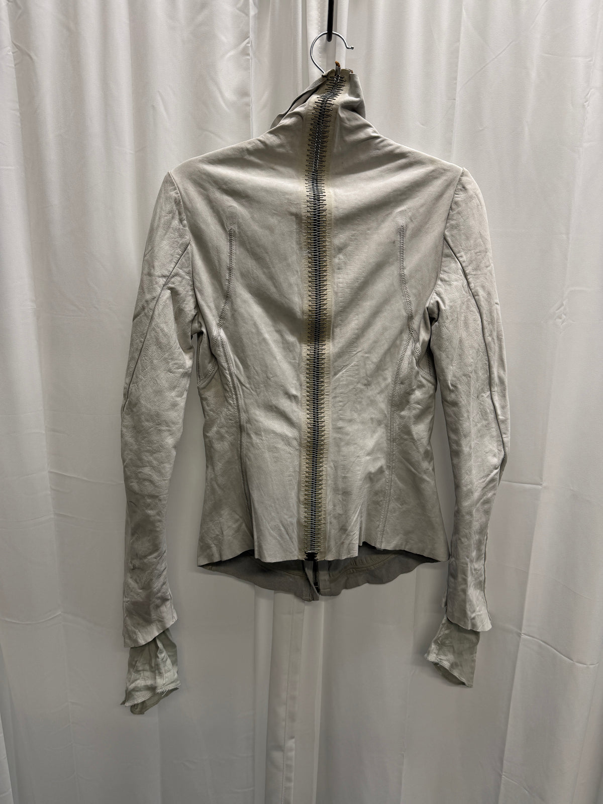 Isaac Sellam Spine Asymmetric Leather Jacket