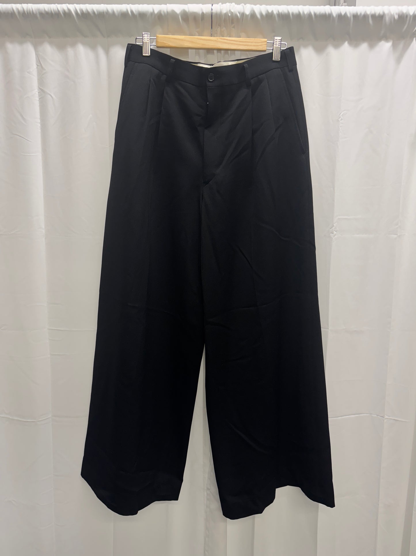 comme des garçons homme plus super wide suit trouser