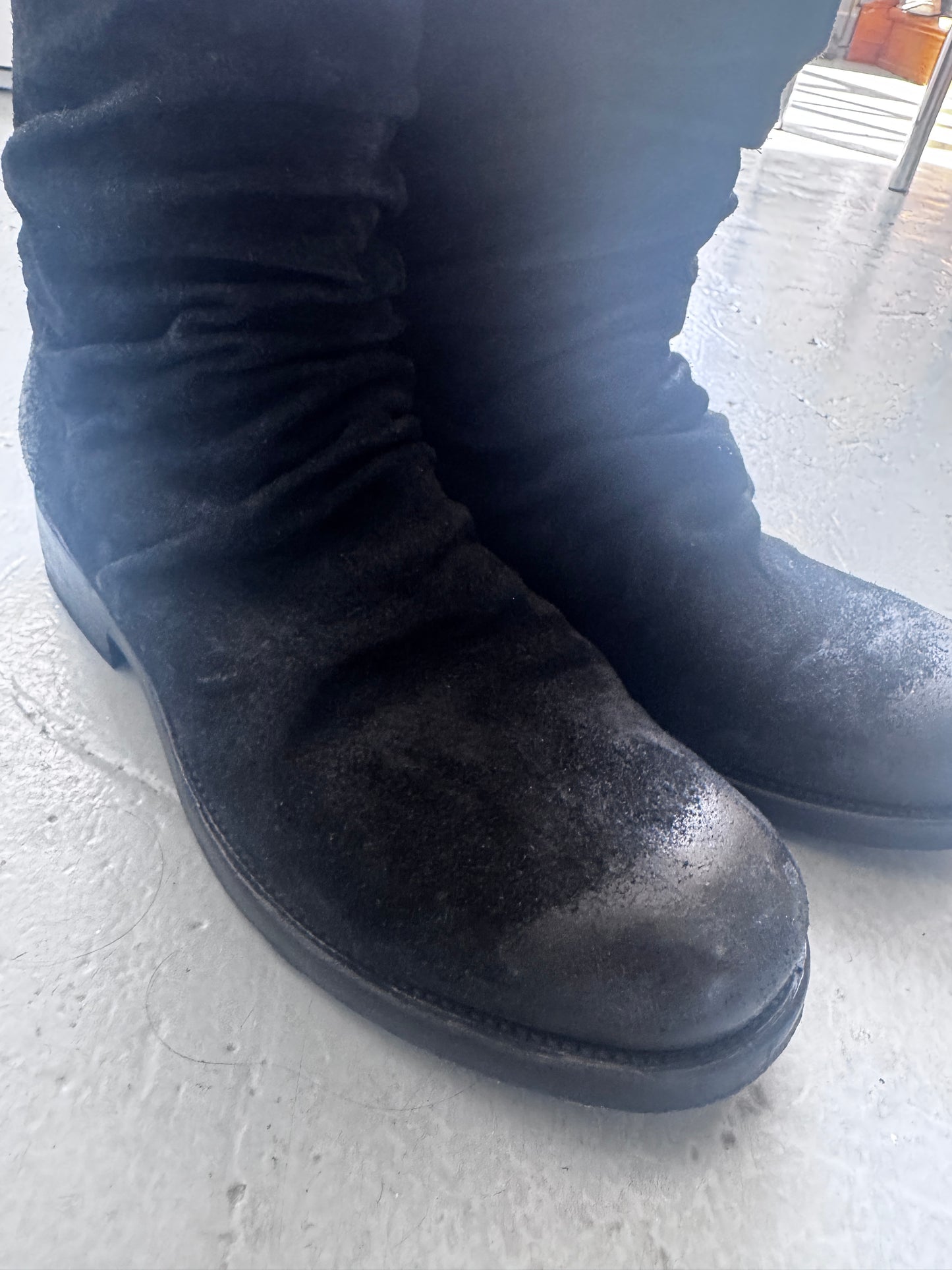 the last conspiracy knee high riding boot 44