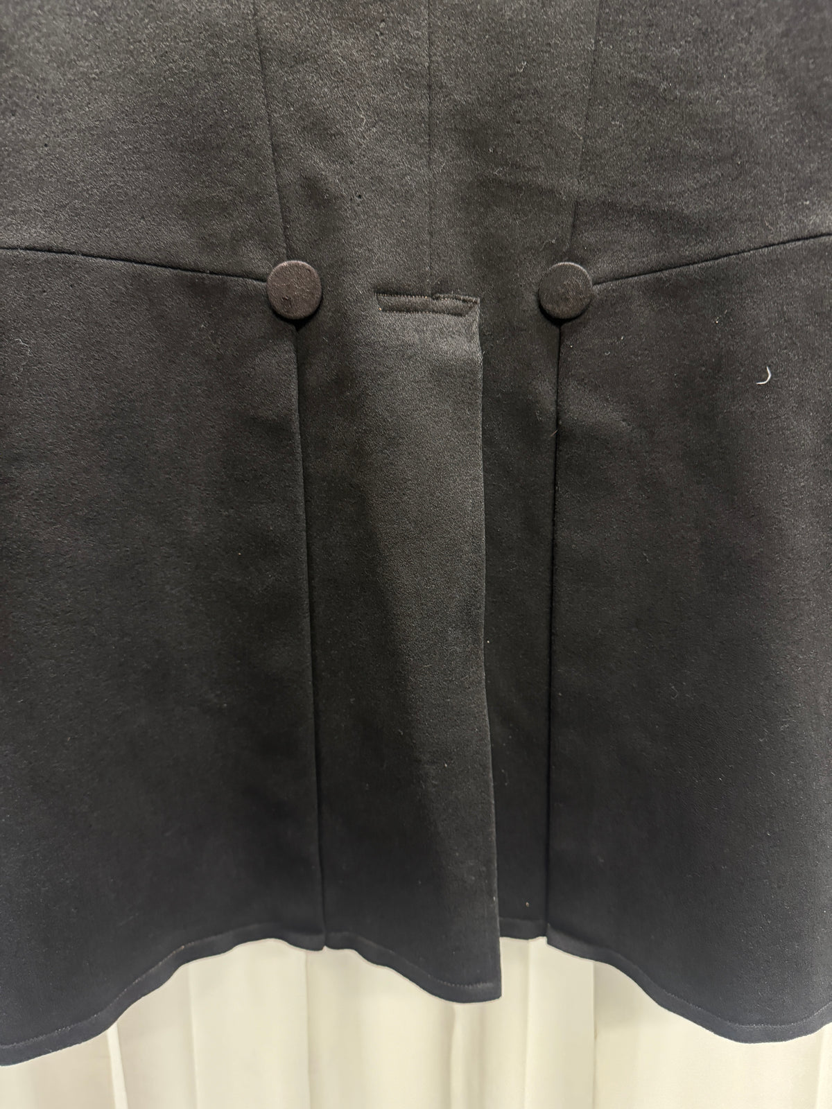 Antique Victorian Era 6 Button Tailored Wool Frock Jacket