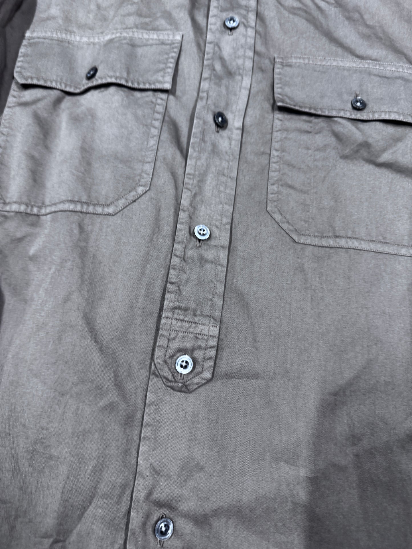 Tom Ford Military Epaulet Shirt