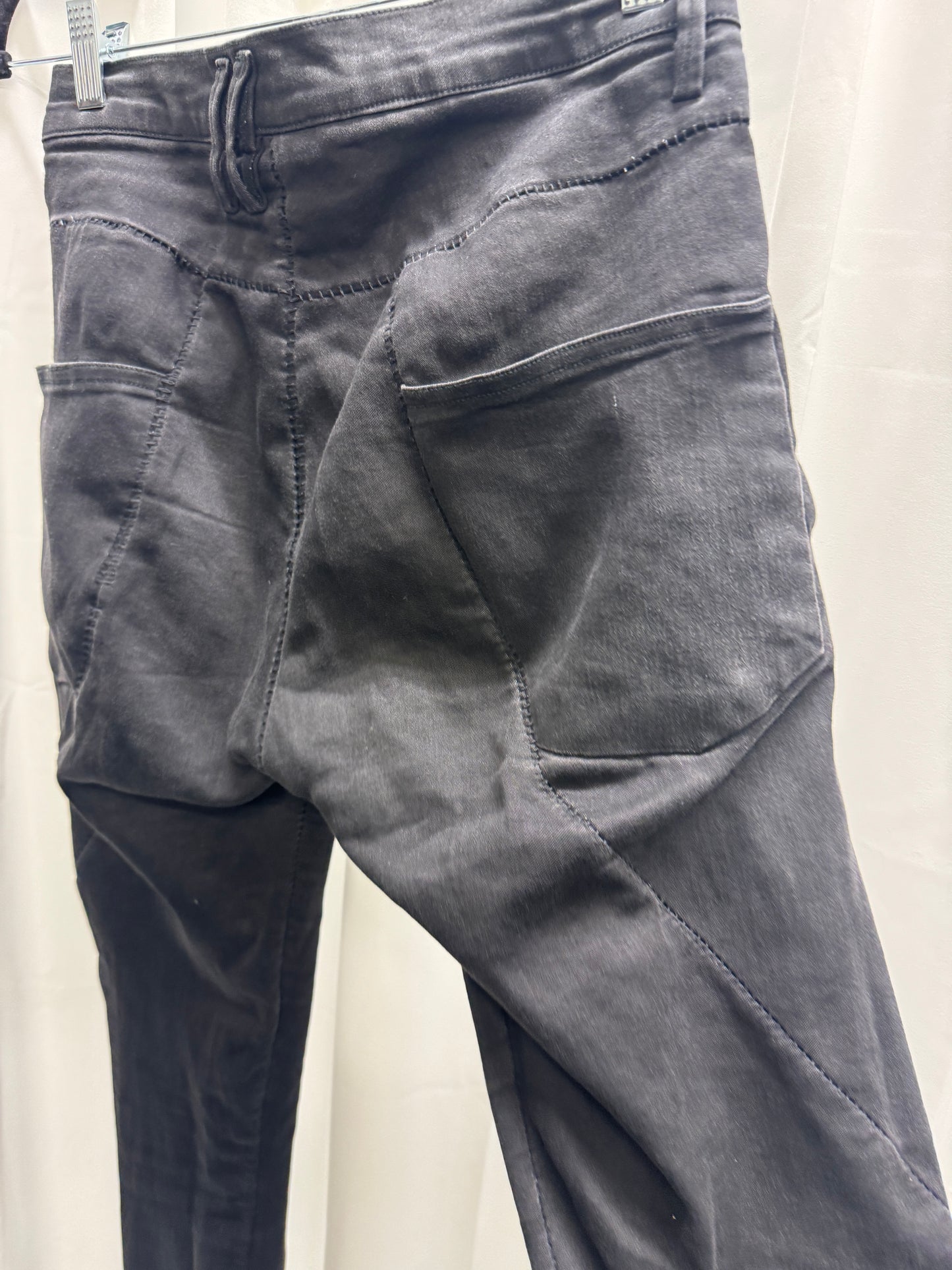 Zam Barrett Monster Overlock Chainseam Extended Skinny/Slim Spiral Jeans