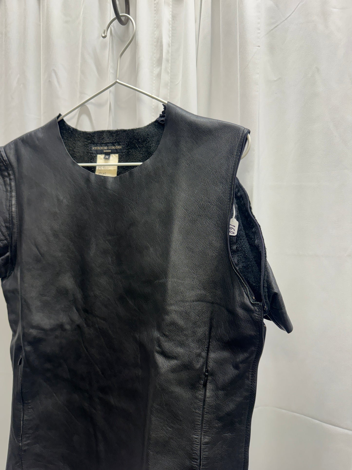 Ryuichiro Shimazaki Homme Modular Leather Vest / Top