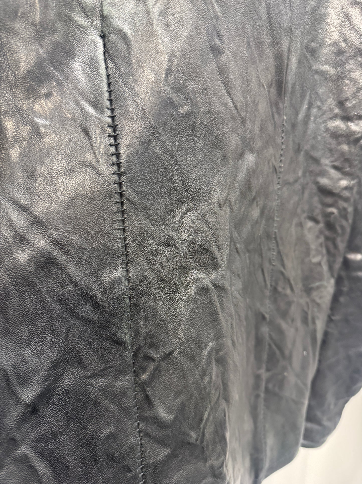 Poeme Bohemien AW12 Leather Victorian Buttoned Jacket