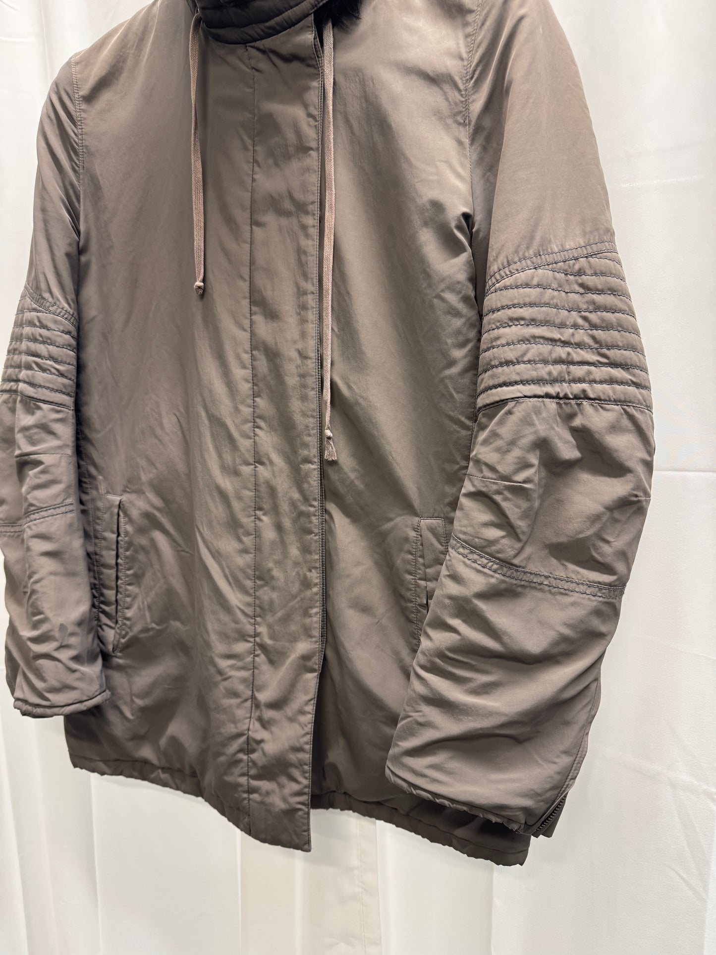Helmut Lang AW1999 Nylon Removable Fur Astro Jacket