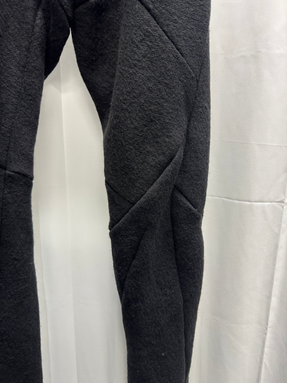 Leon Emanuel Blanck Early Asymmetric 3D Construction Knit Trousers