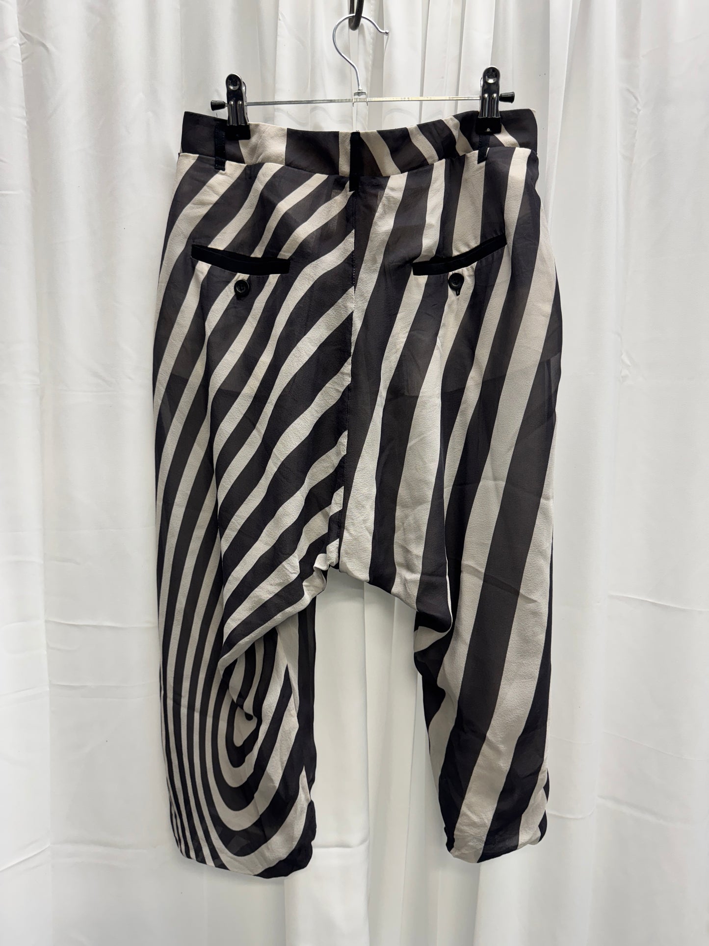 Rick Owens SS08 Creatch Silk Pleated Shorts