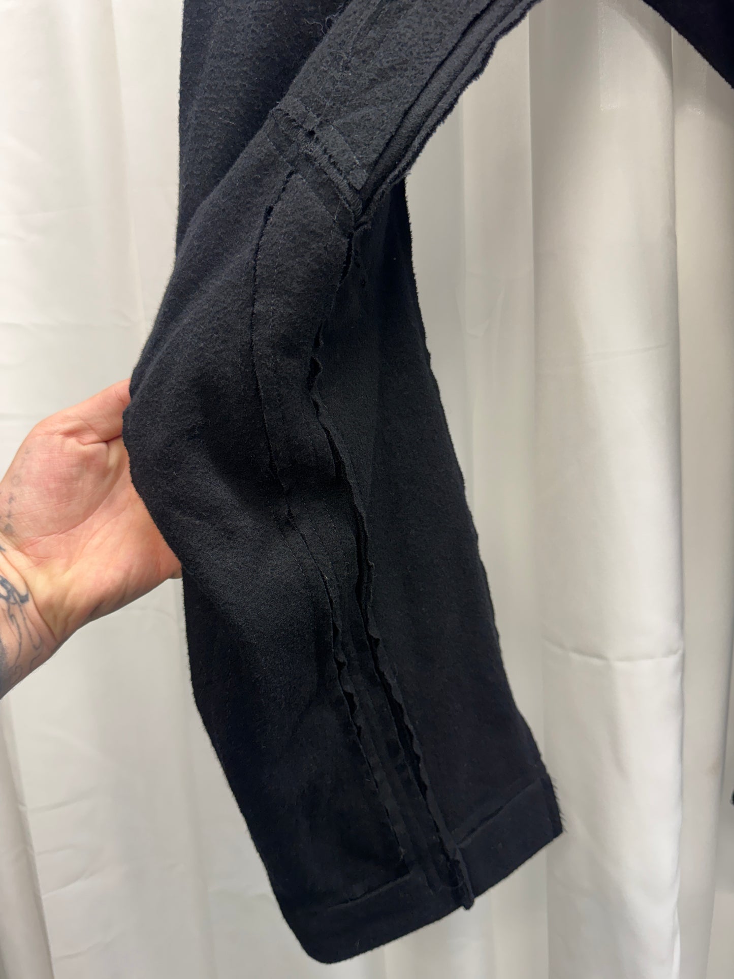 Takahiro Miyashita The Soloist AW15 Wool + Leather Articulated 3D Twist Trouser