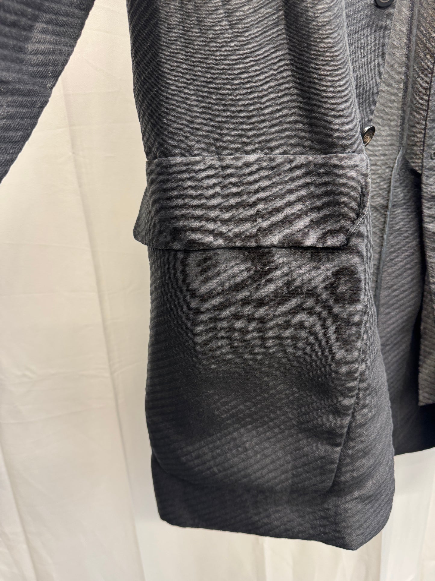 Rick Owens SS18 Dirt Semi Sheer Cargo Blazer