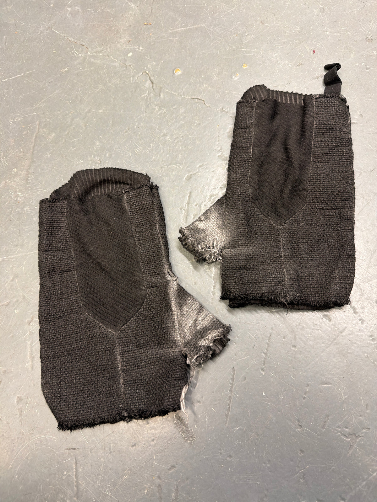 Army of Me Layered Wool Fingerless Gloves