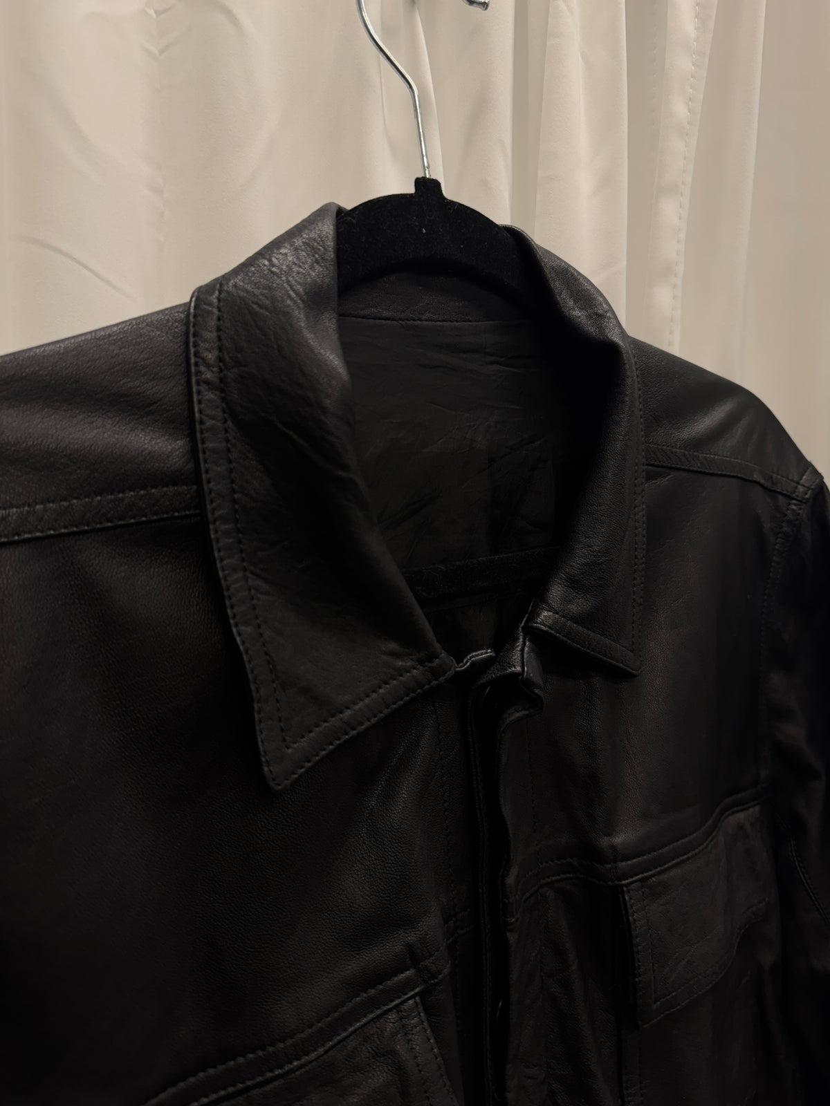 Rick Owens FW08 Stag Lambskin Sample Bruiser Jacket
