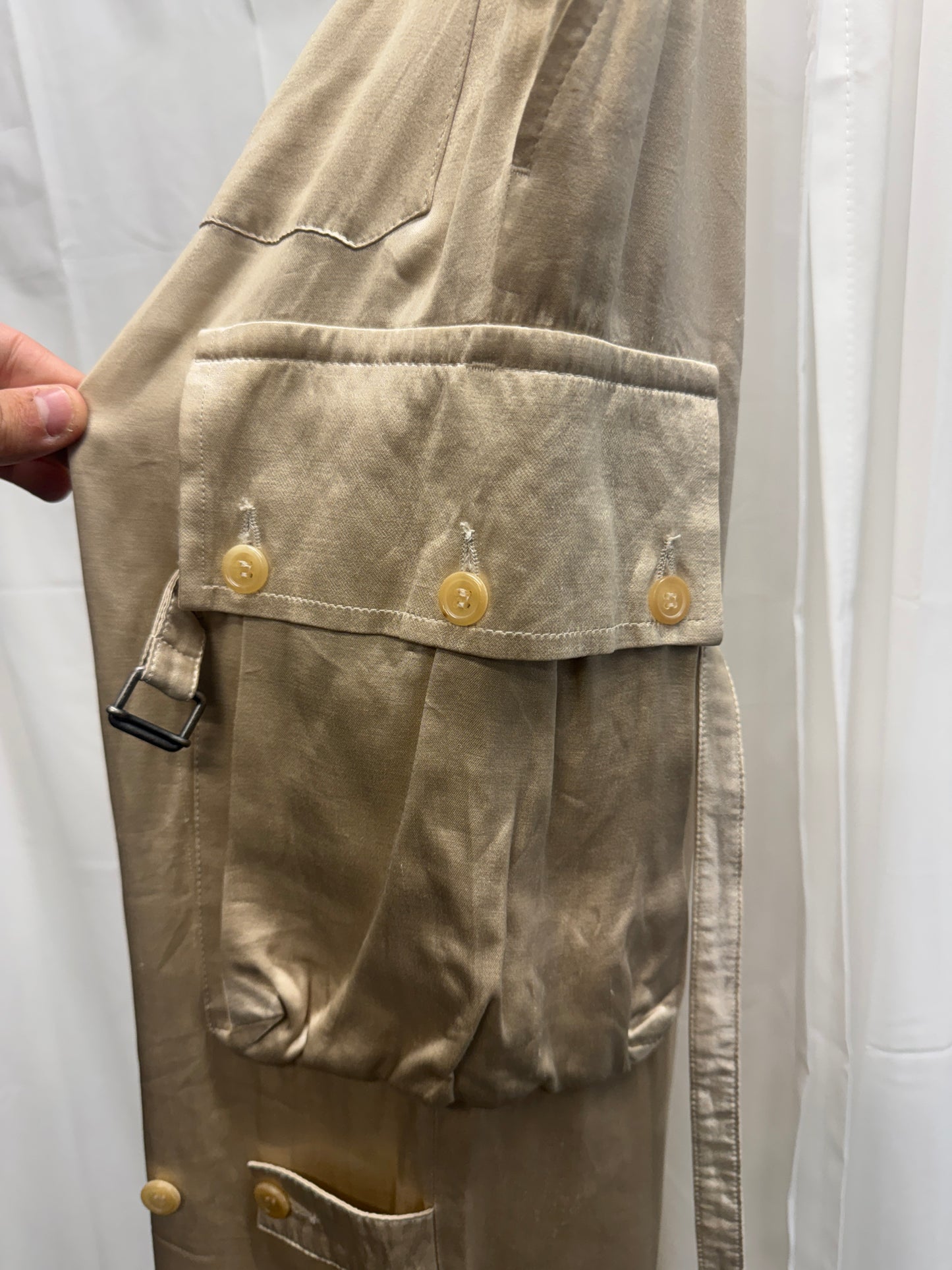 Ann Demeulemeester AW02 Runway Adjustable Bondage Cargo Trouser