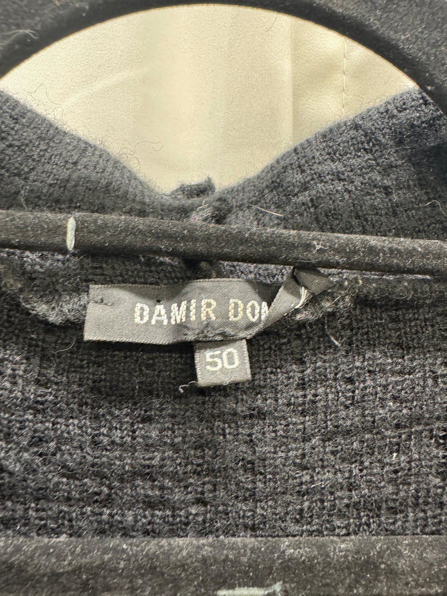 Damir Doma Wool Zip Up Hoodie