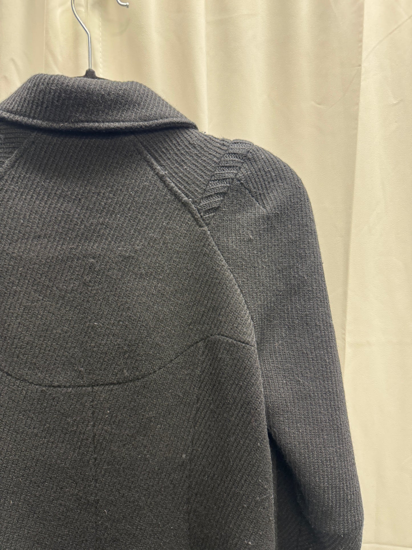 Undercover AW07 Runway Wool & Felt Sculpted Raglan Coat