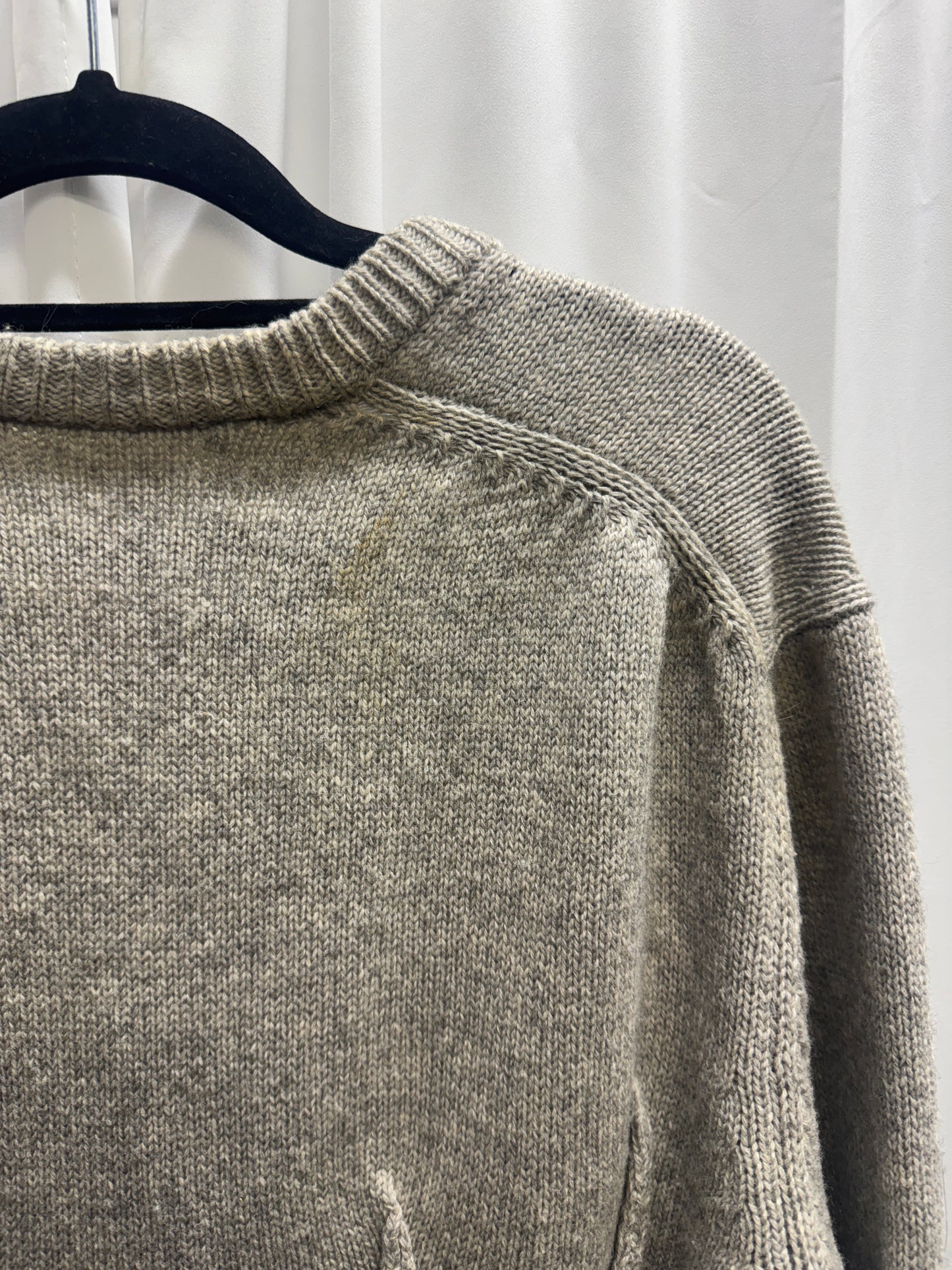 COMME des GARÇONS AW2022 outseam wool knit