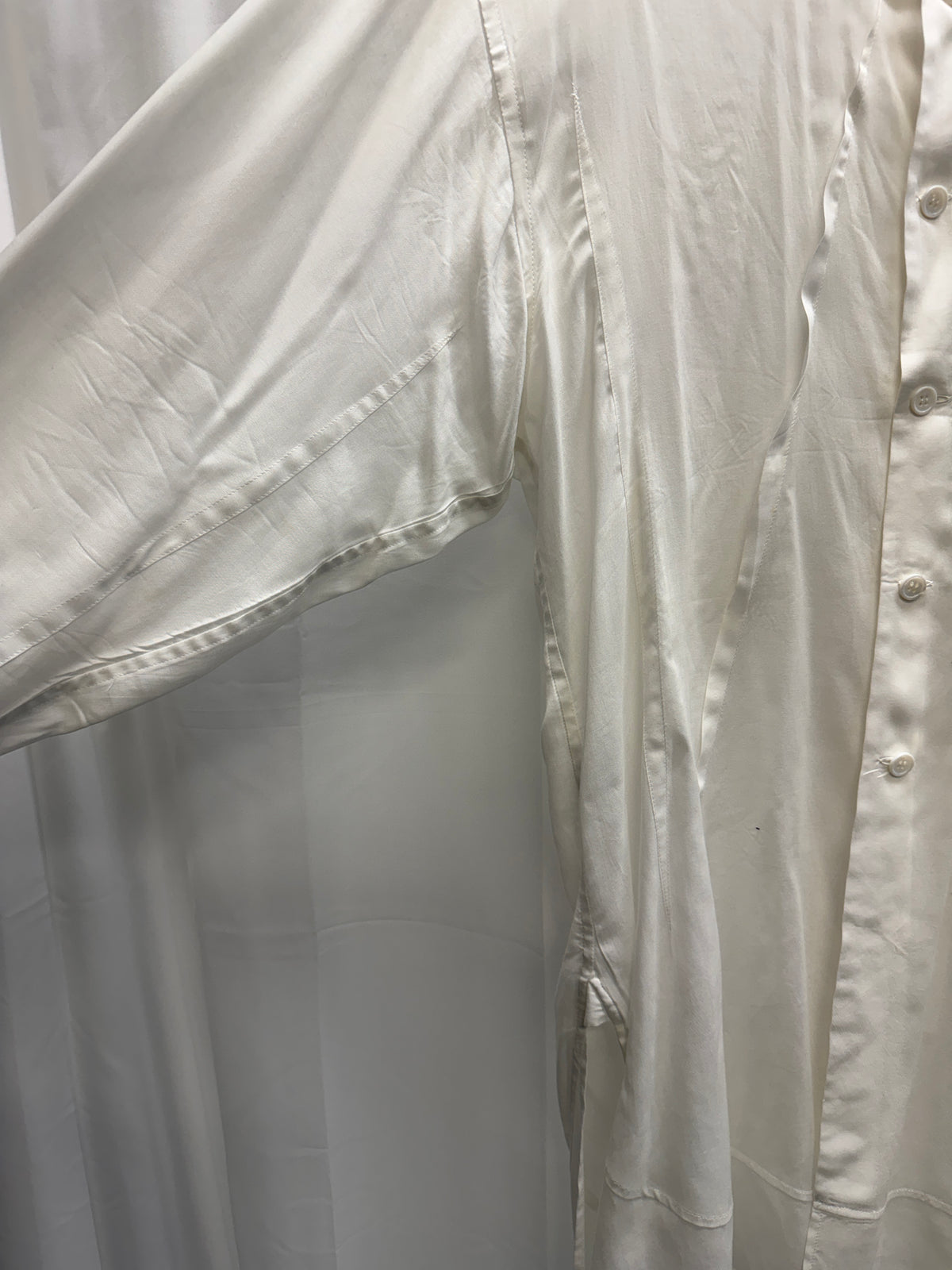 Yohji Yamamoto POUR HOMME SS22 Cellulose Random Tuck Shirt