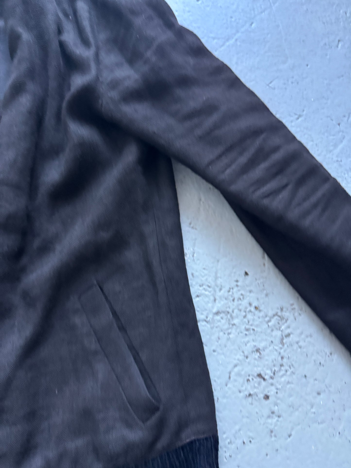 hraun cedric jacquemyn knit layer jacket
