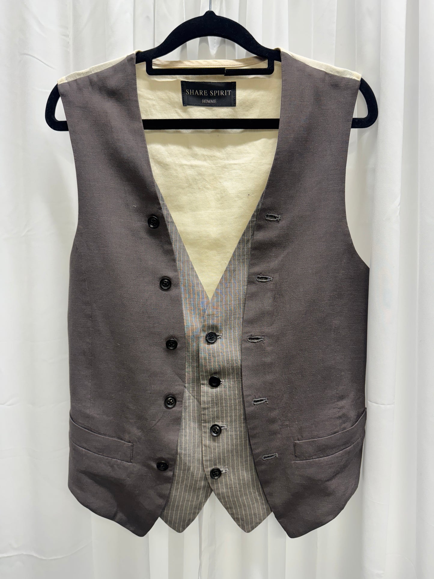 Share Spirit Homme Layered Waistcoat