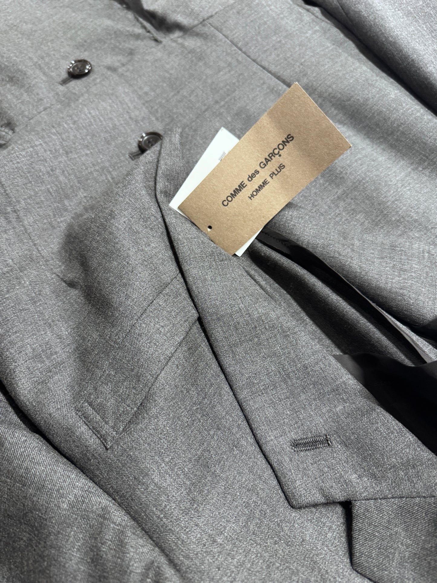 Comme Des Garcons Homme Plus Extended Hip Coat
