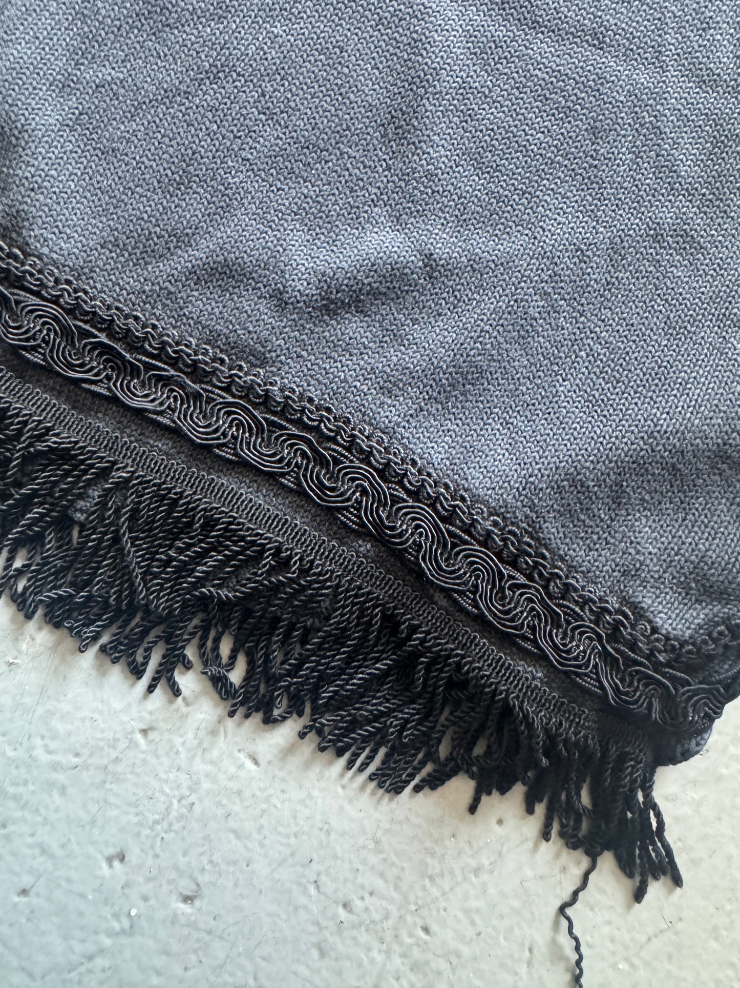 undercover fringed knit vest