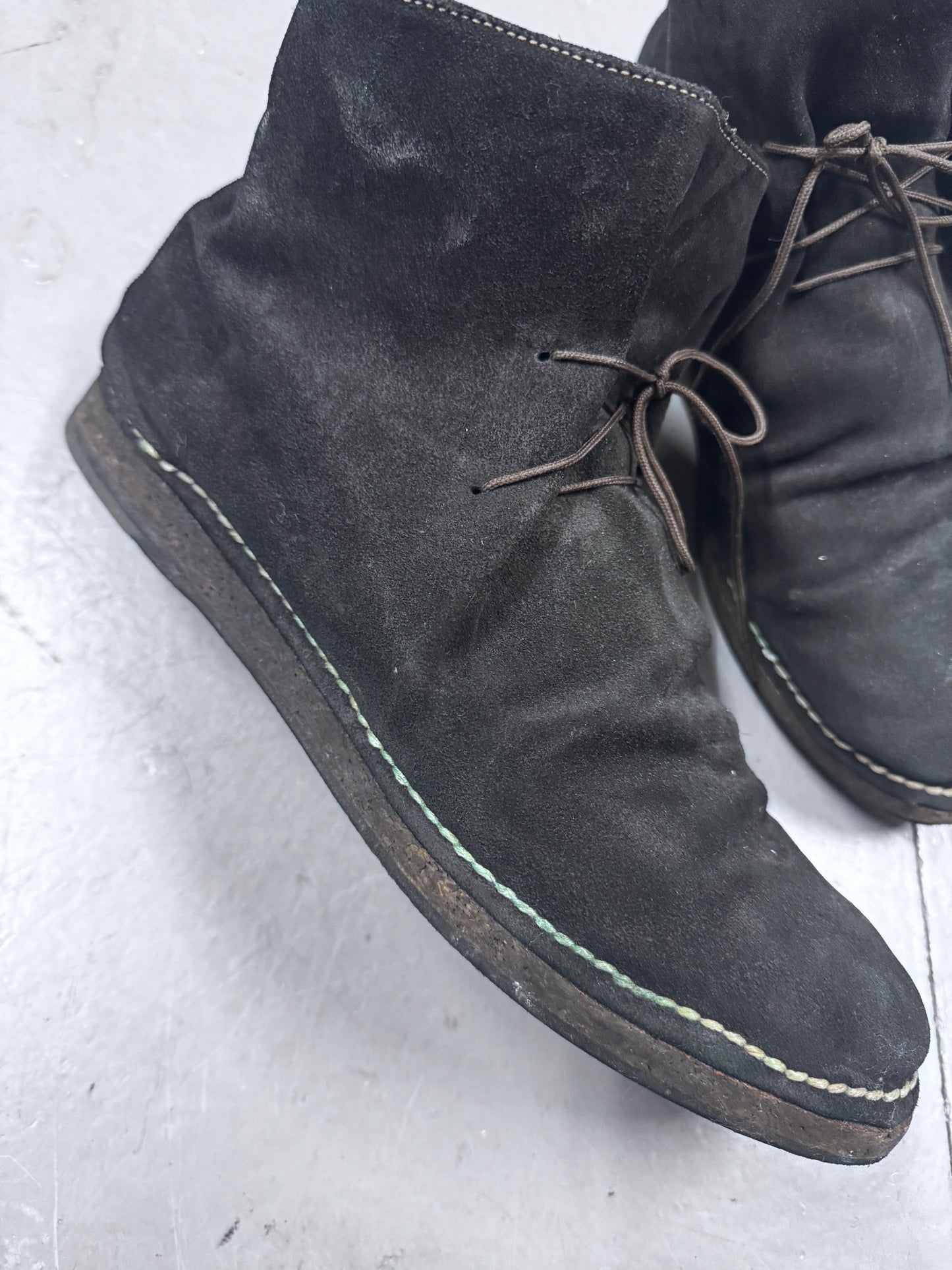 TooGood x Feit Handmade Suede Fold Moccasin