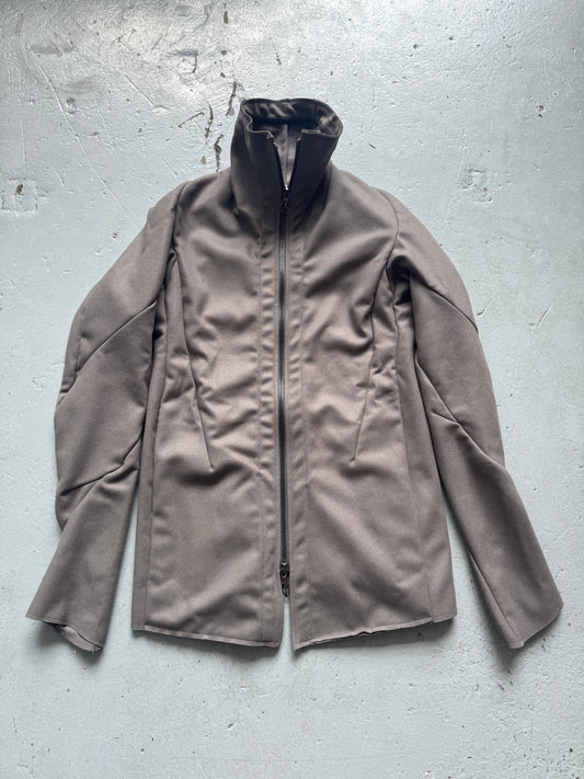 leon emmanuel blanck moleskin high neck jacket