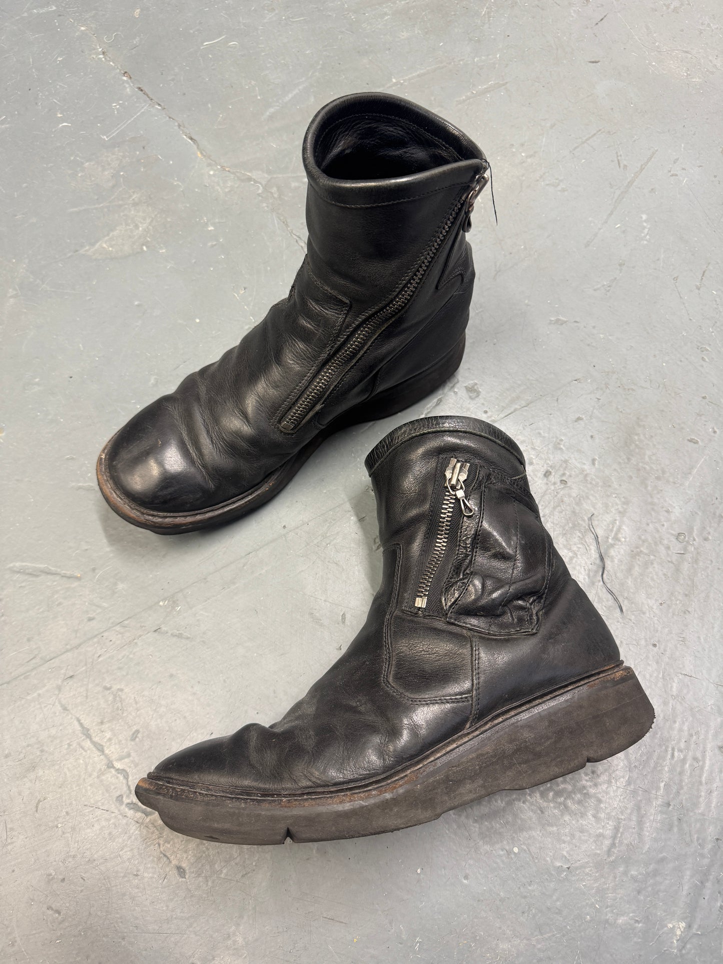 Julius AW14 Moto Zip Pocket Boot