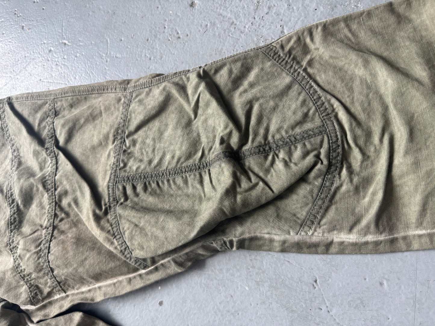 griffin knee detail flared pant