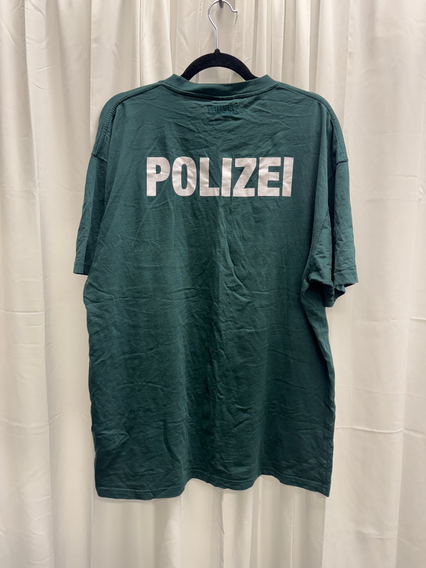 Vetements Polizei T Shirt