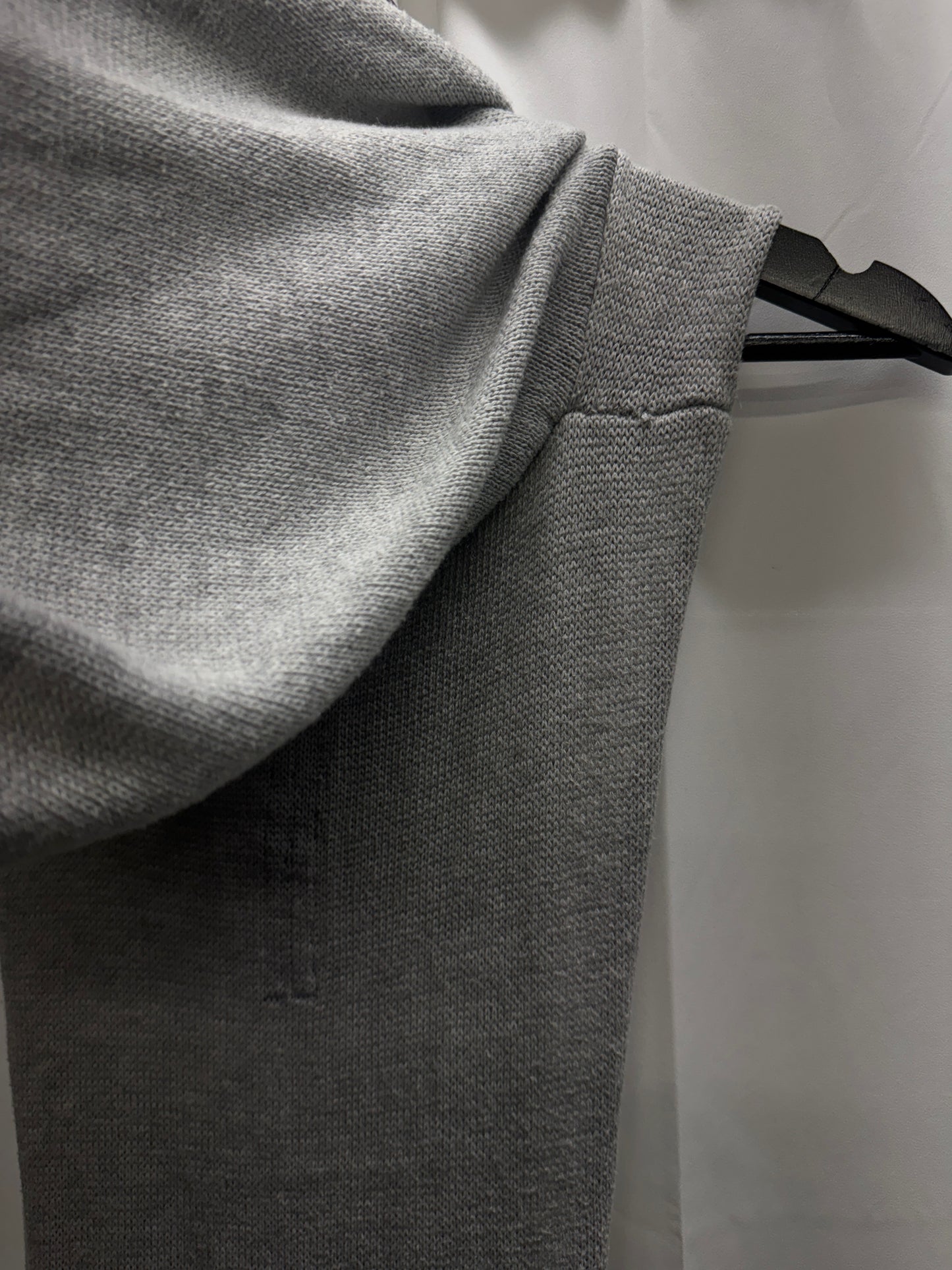 Rick Owens Grey Knit Scarf Hooded Vest