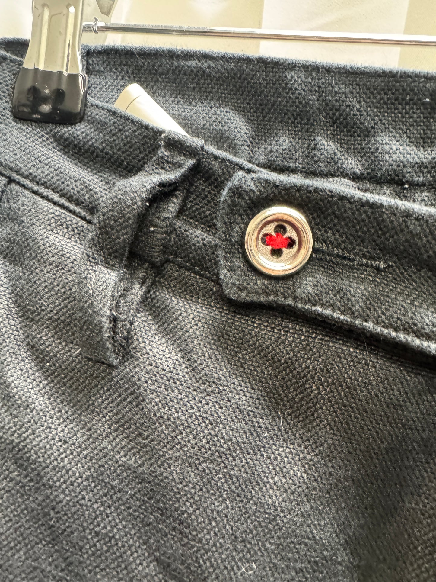 Zam Barrett Thick Linen Slim Trouser