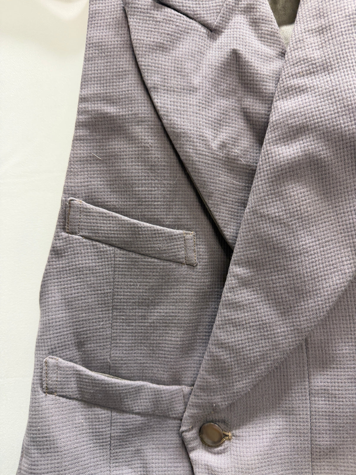 Antique Tailored Double Breasted Back Strip Waistcoat