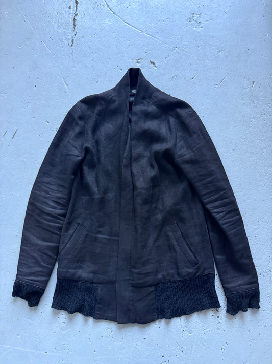 hraun cedric jacquemyn knit layer jacket