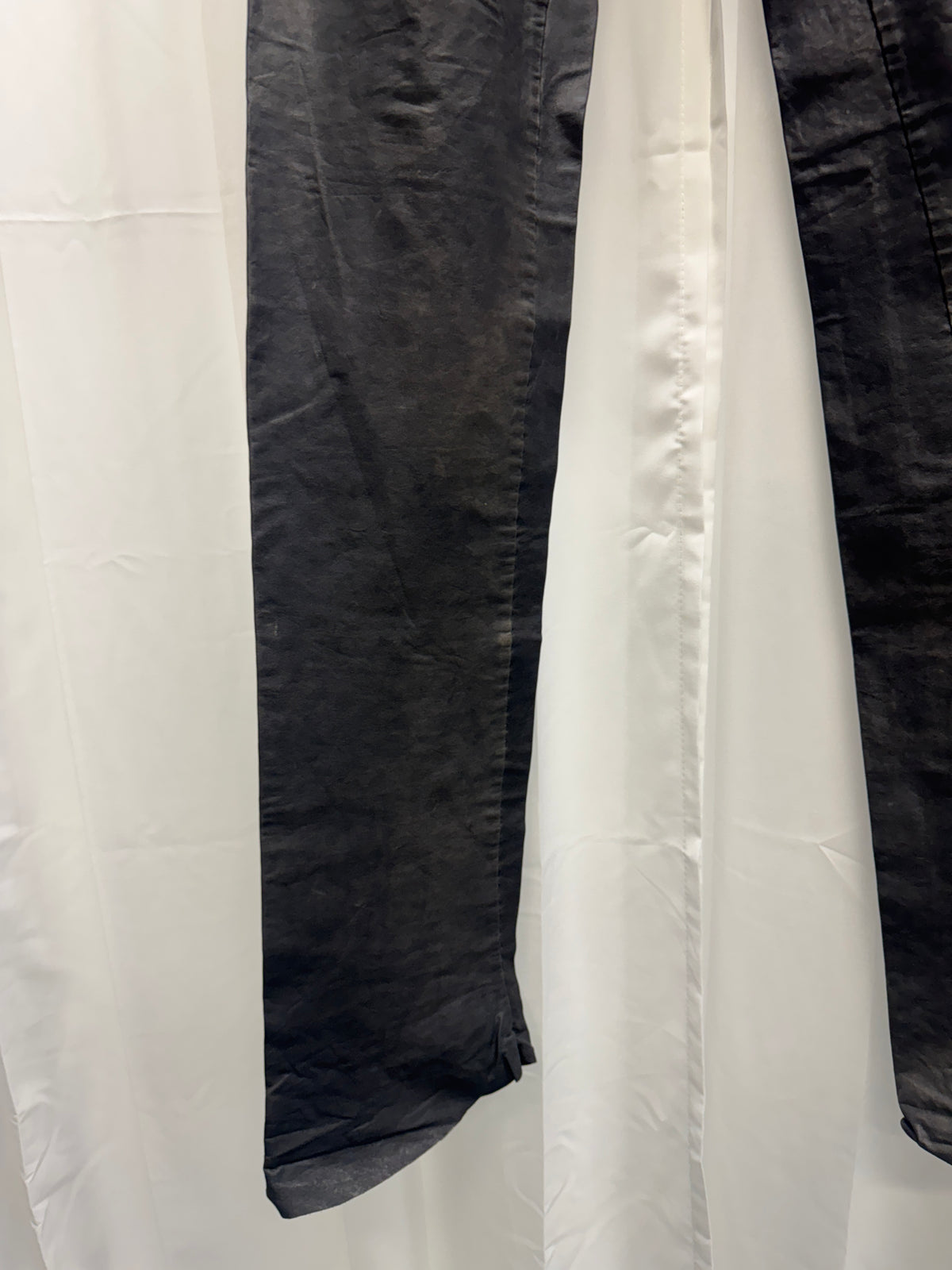 Carpe Diem - Early Skinny Flared Elongated Leather trouser