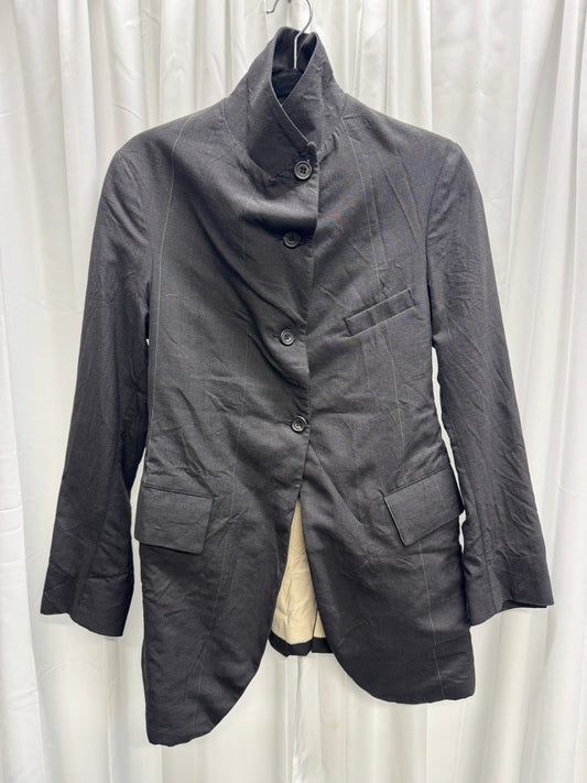Paul Harnden Striped Wool Tailored Blazer