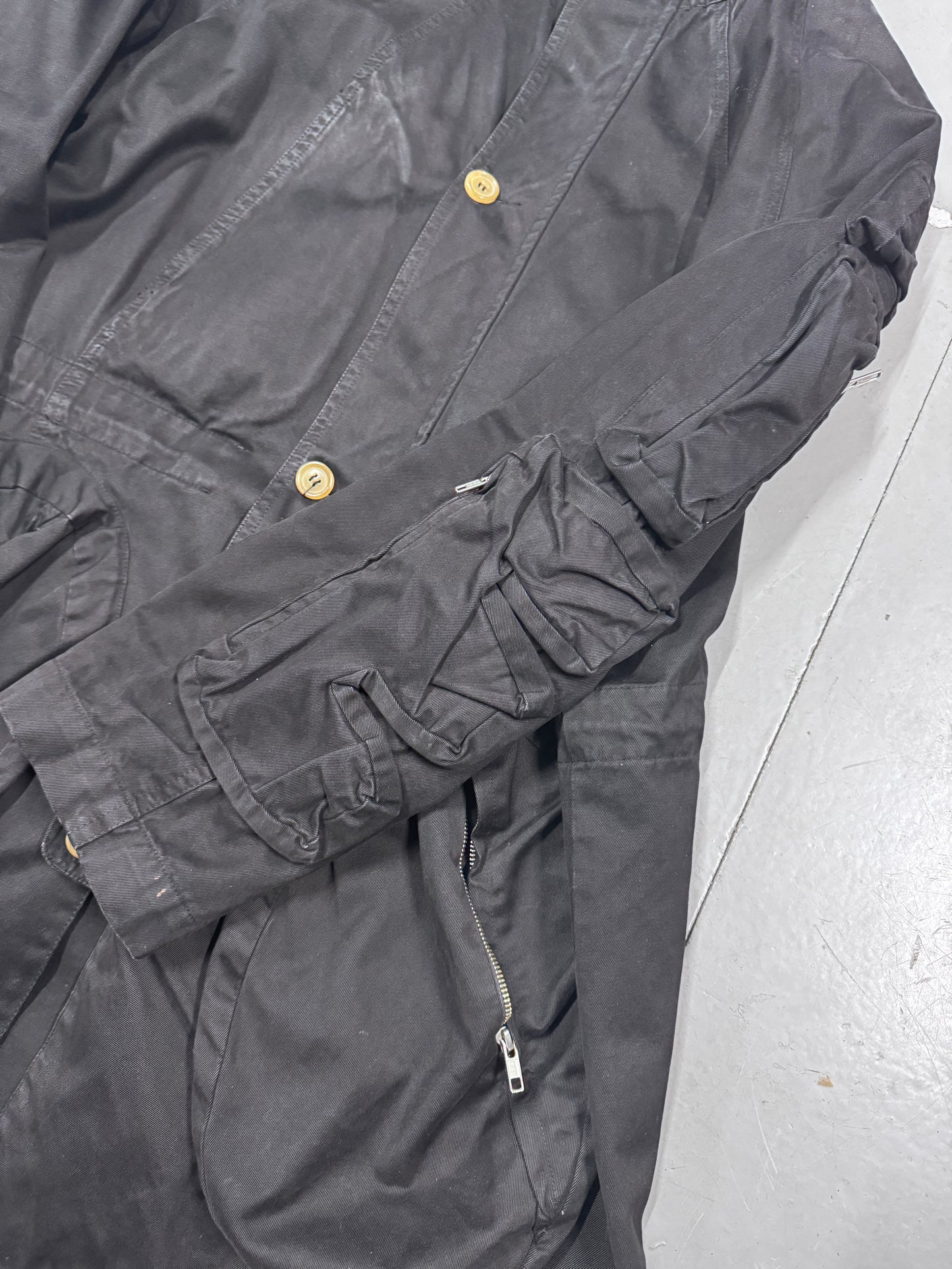 Walter Van Beirendonck 3D Pocket Lightning coat