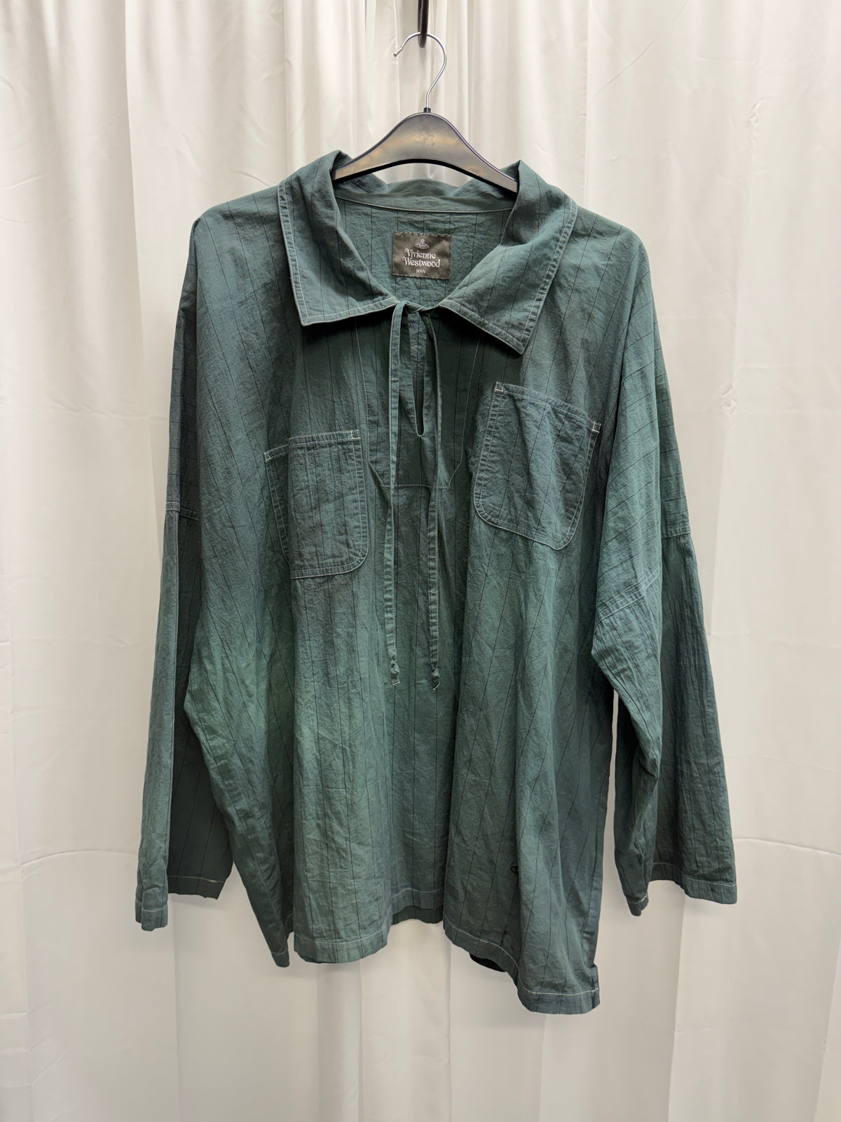 Vivienne Westwood MAN Overdye Pirate Collared Shirt