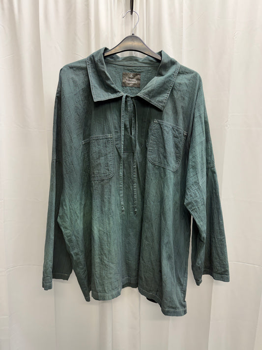 Vivienne Westwood MAN Overdye Pirate Collared Shirt