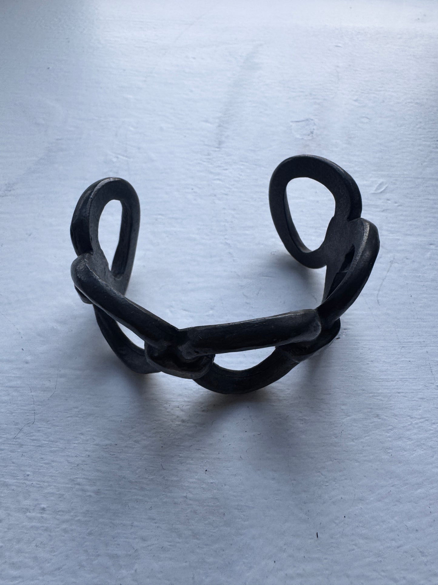 pewter wrist cuff