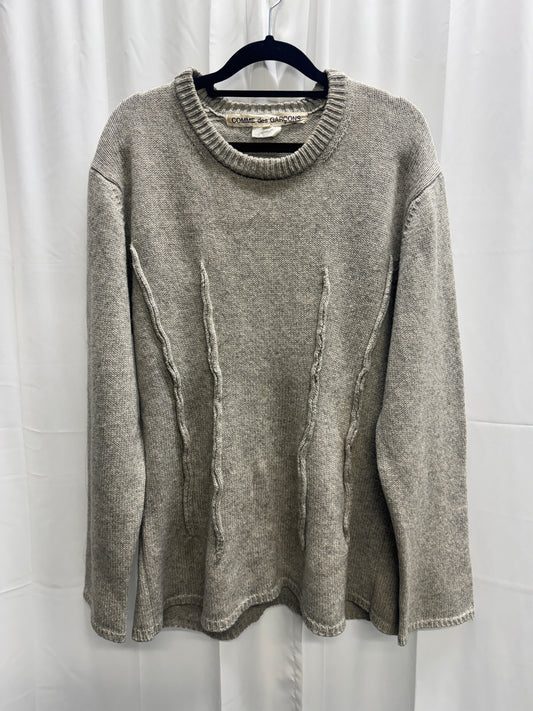 COMME des GARÇONS AW2022 outseam wool knit