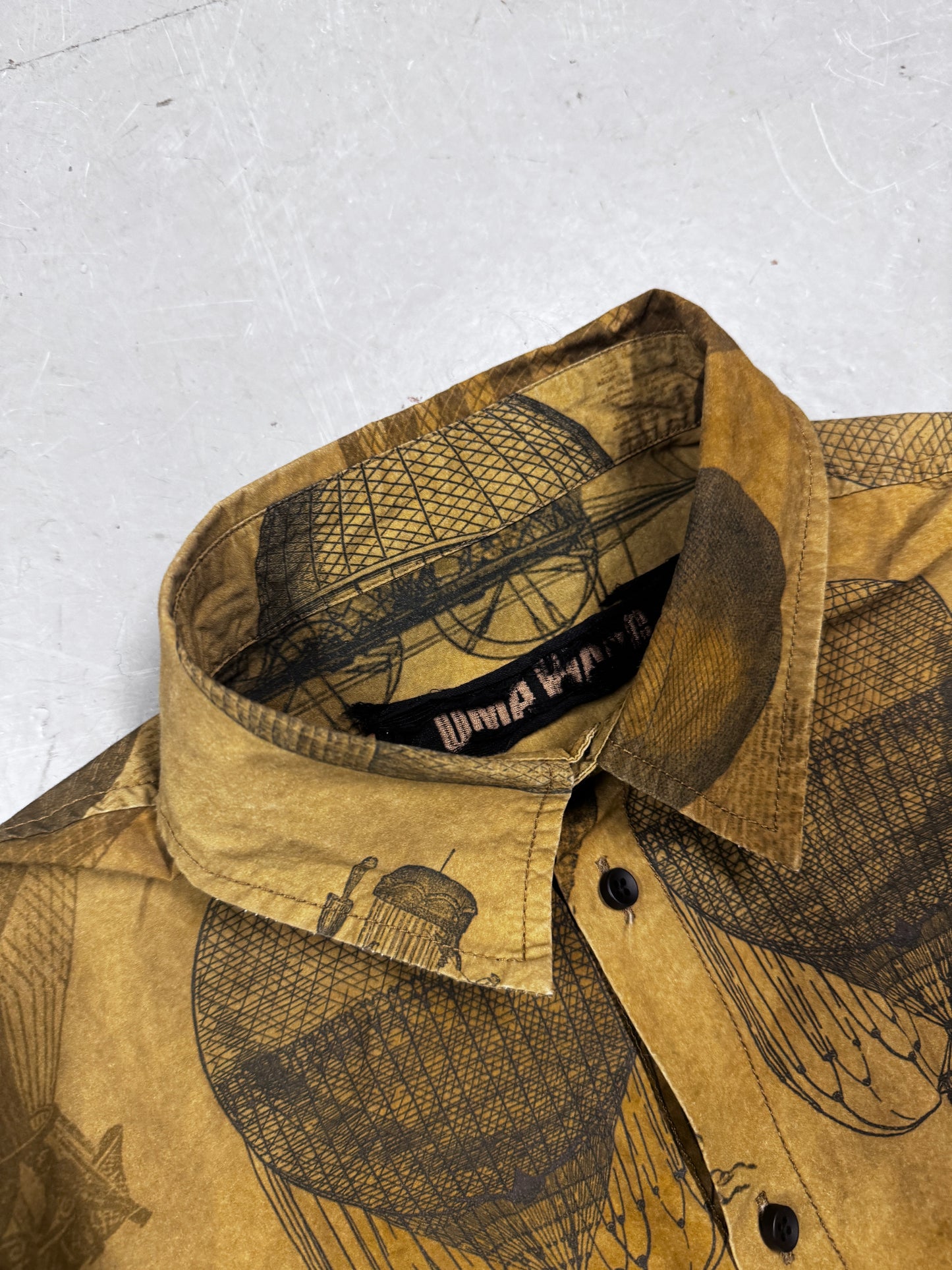 Uma Wang Stiff Cotton Shirt