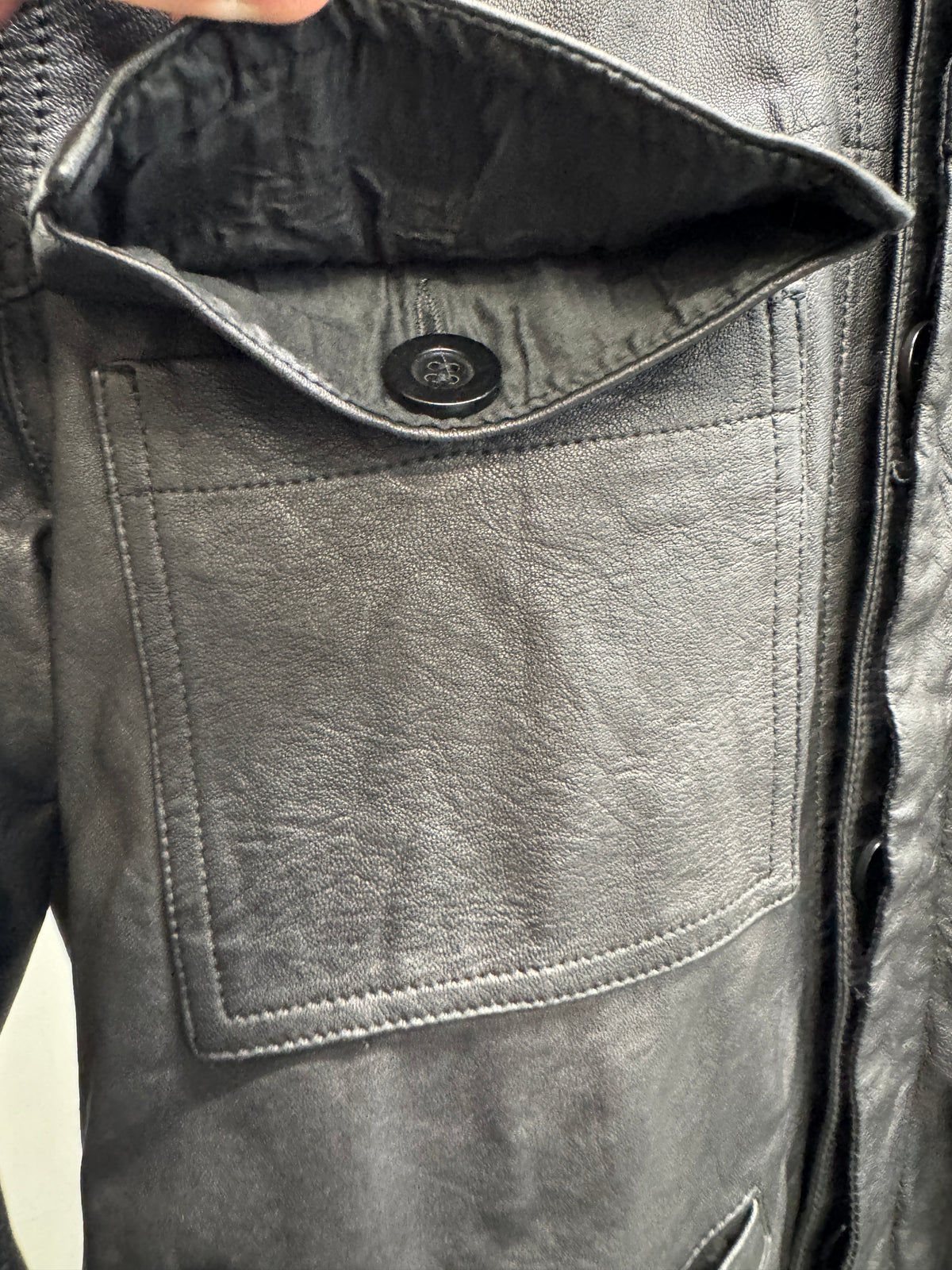 Rick Owens FW08 Stag Lambskin Sample Bruiser Jacket