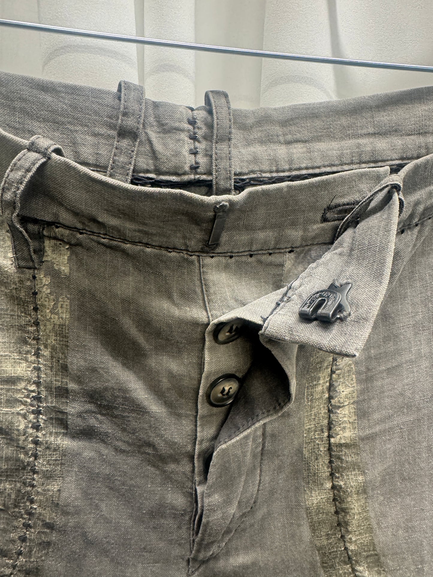 Leopold Bossert Chainseam Taped Curve Leg Trouser