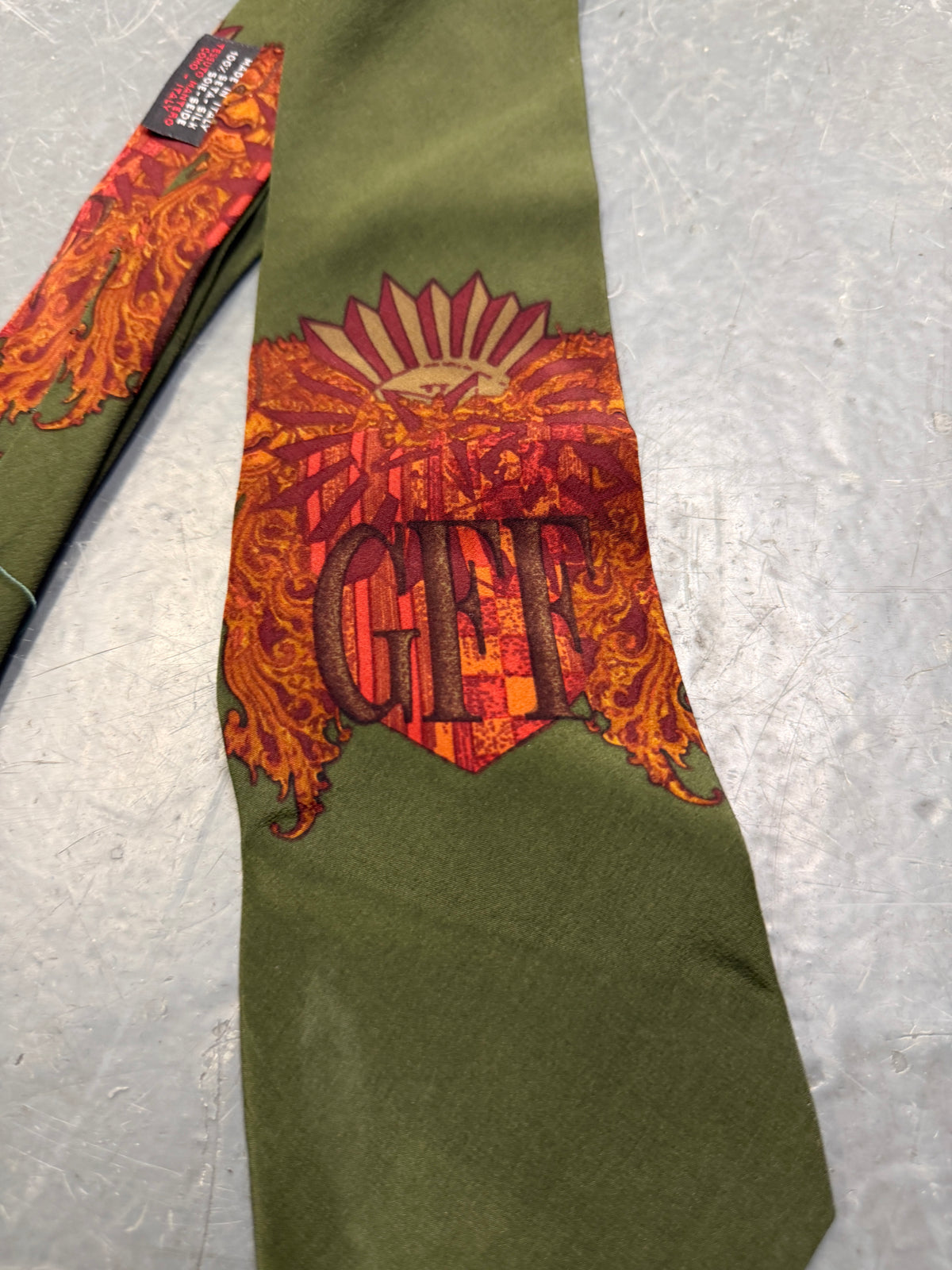 Gianfranco Ferre Graphic Tie