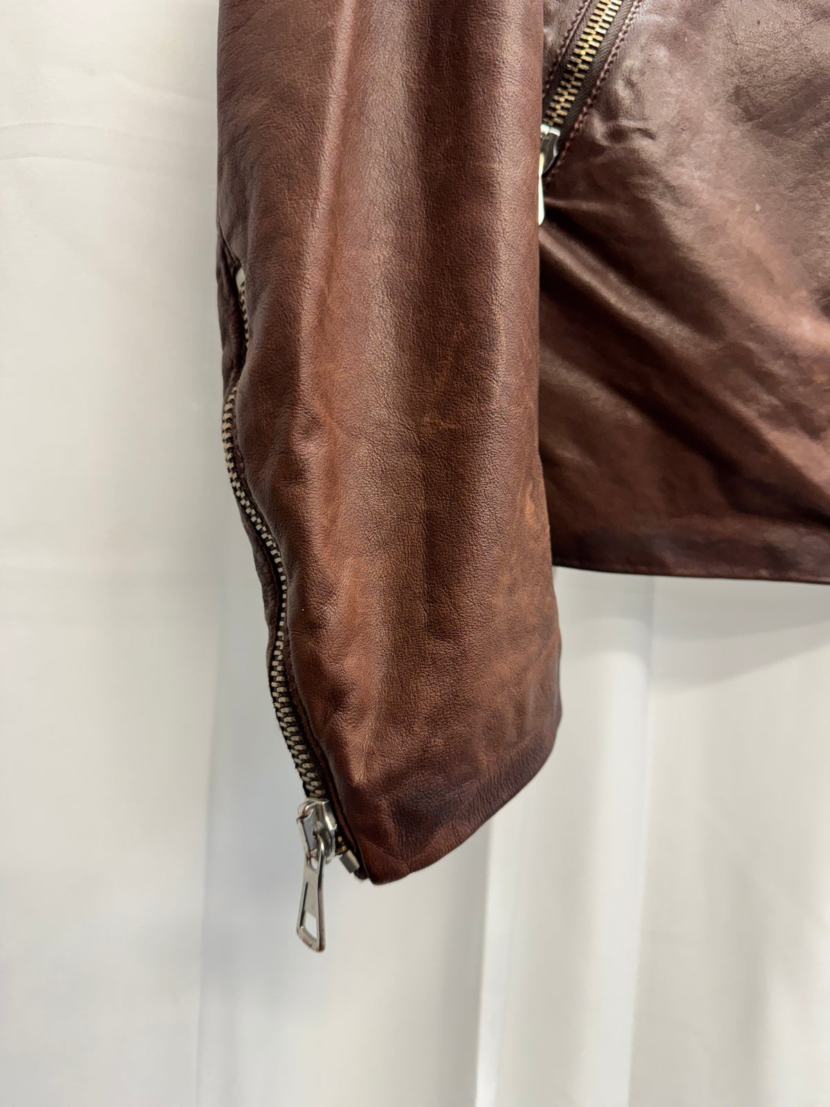 Maison Martin Margiela 04AW 5-Zip Leather Jacket