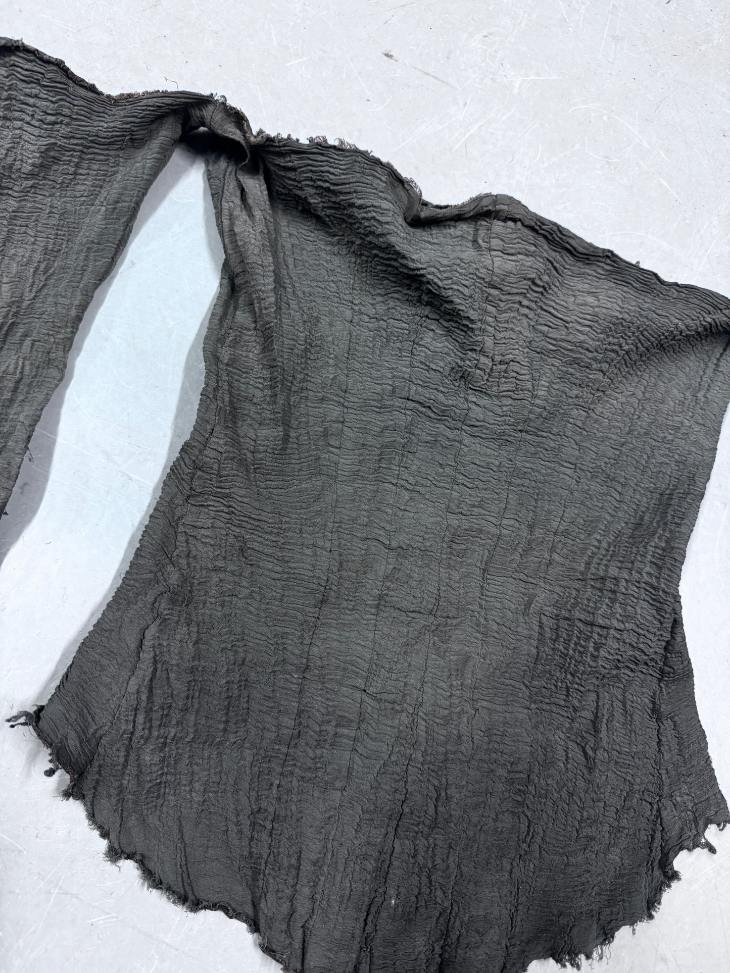 Marc le Bihan Burnt Textile Top