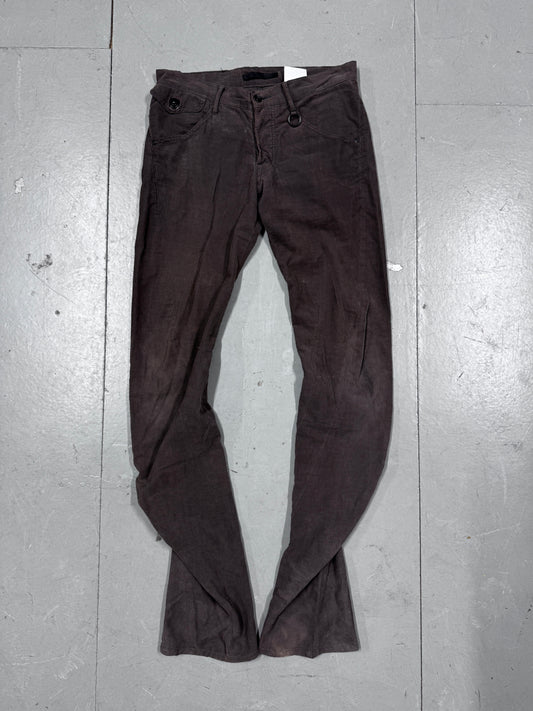Julius SS09 Corduroy Twist Leg Trouser
