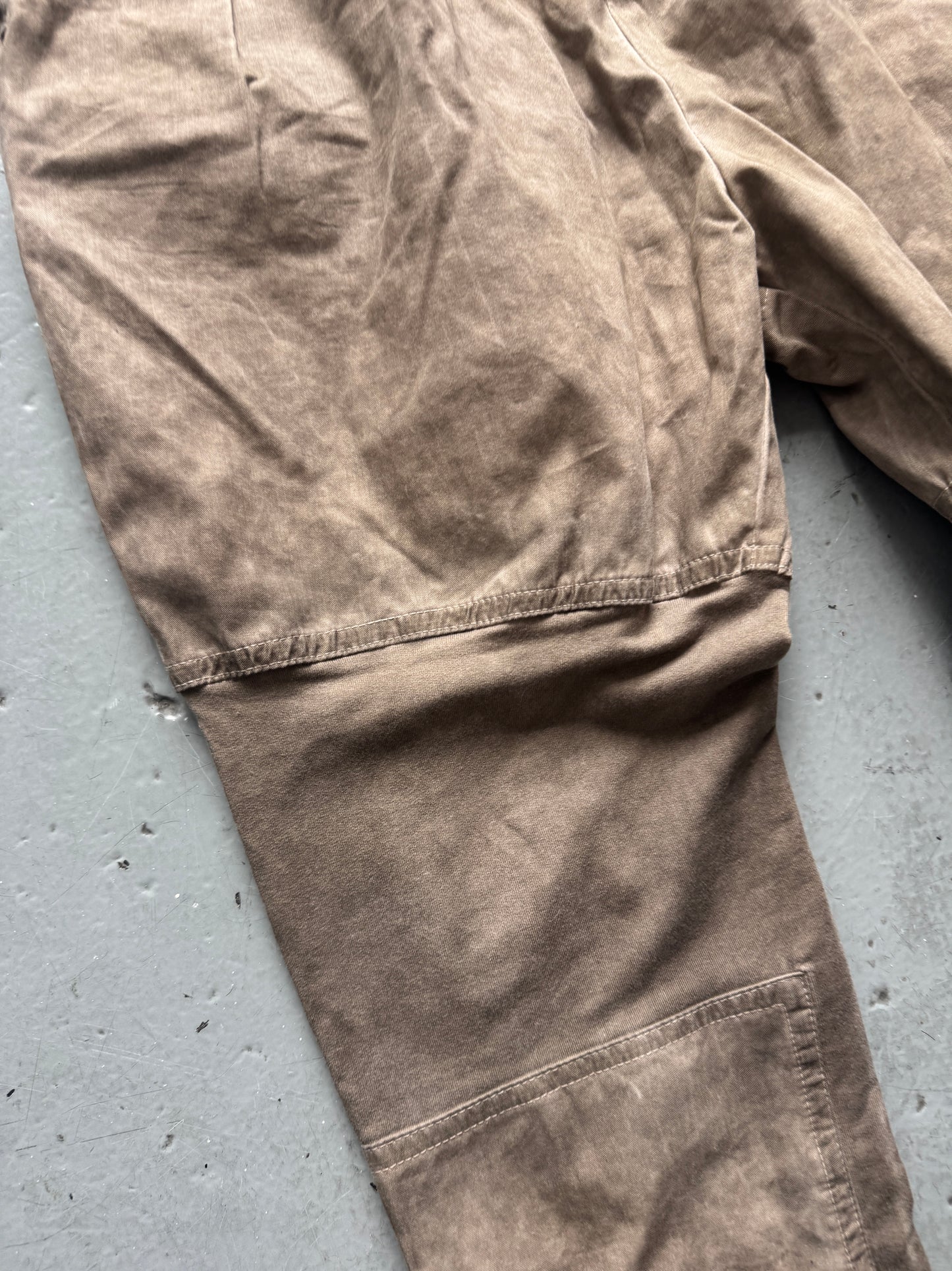 damir doma jersey knee detail trouser