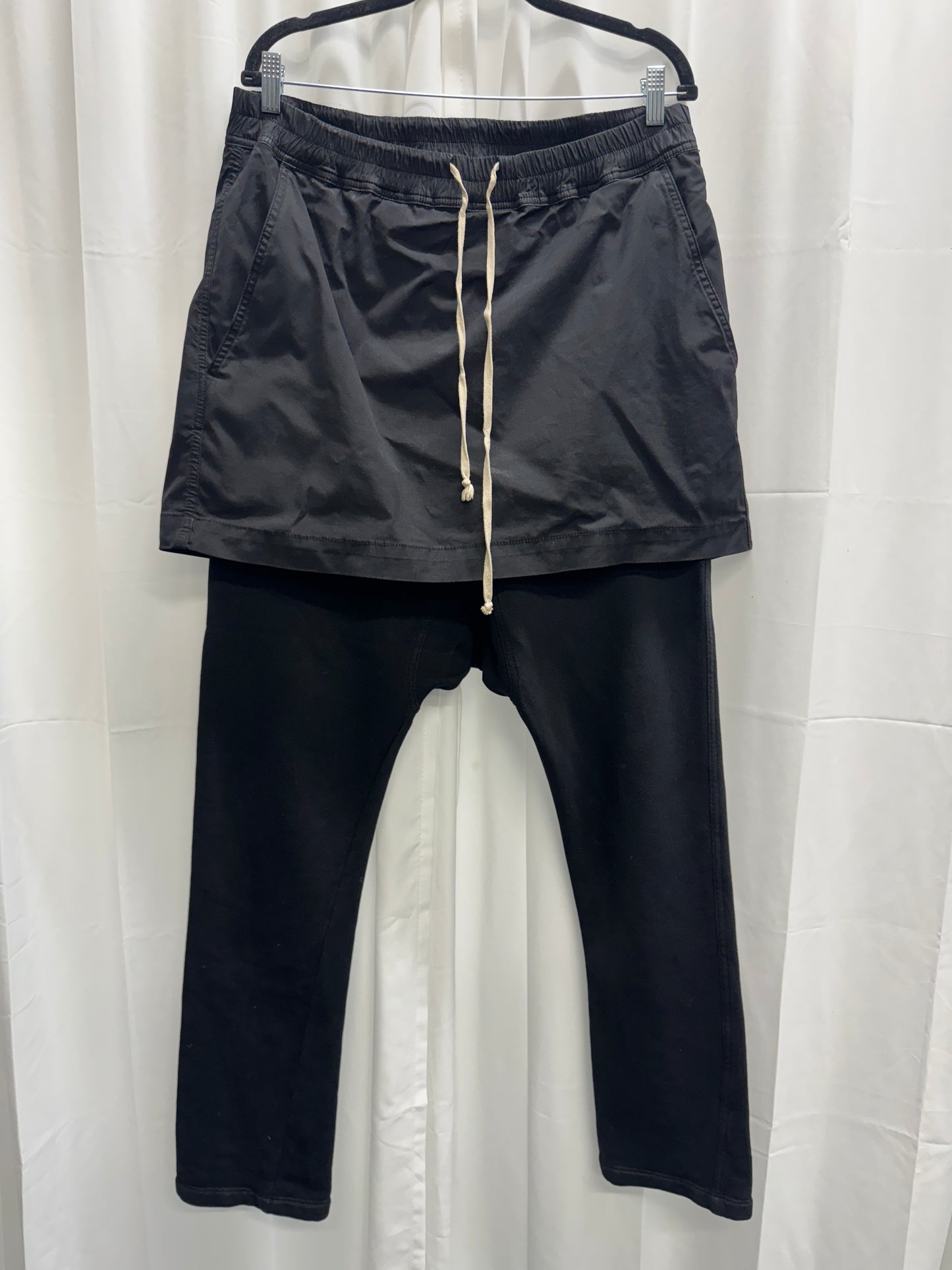 Rick Owens Drkshdw Skirted Drop Crotch Trousers